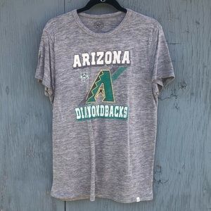 Heathered grey AZ diamondbacks shirt (small)